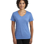 Ladies' Snow Heather V-Neck T-Shirt