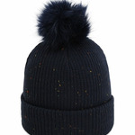 The Montage Pom Cuffed Beanie