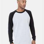 USA-Made Heavyweight Waffle Knit Thermal Raglan T-Shirt