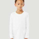 Youth Heather CVC Long Sleeve Tee