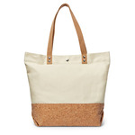 Canvas-Cork Shopper Tote