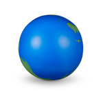 Globe Earth Super Squish Stress Ball Sensory Toy